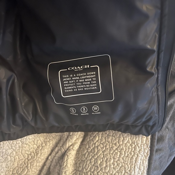 NWT Coach Puffer Vest - Picture 2 of 3